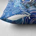 Adelaide Strikers Pillow Cover Indigenous Dot Art Superhero Batter Tribal Pattern