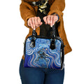 Adelaide Strikers Shoulder Handbag Indigenous Dot Art Superhero Batter Tribal Pattern