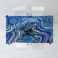 Adelaide Strikers Tablecloth Indigenous Dot Art Superhero Batter Tribal Pattern