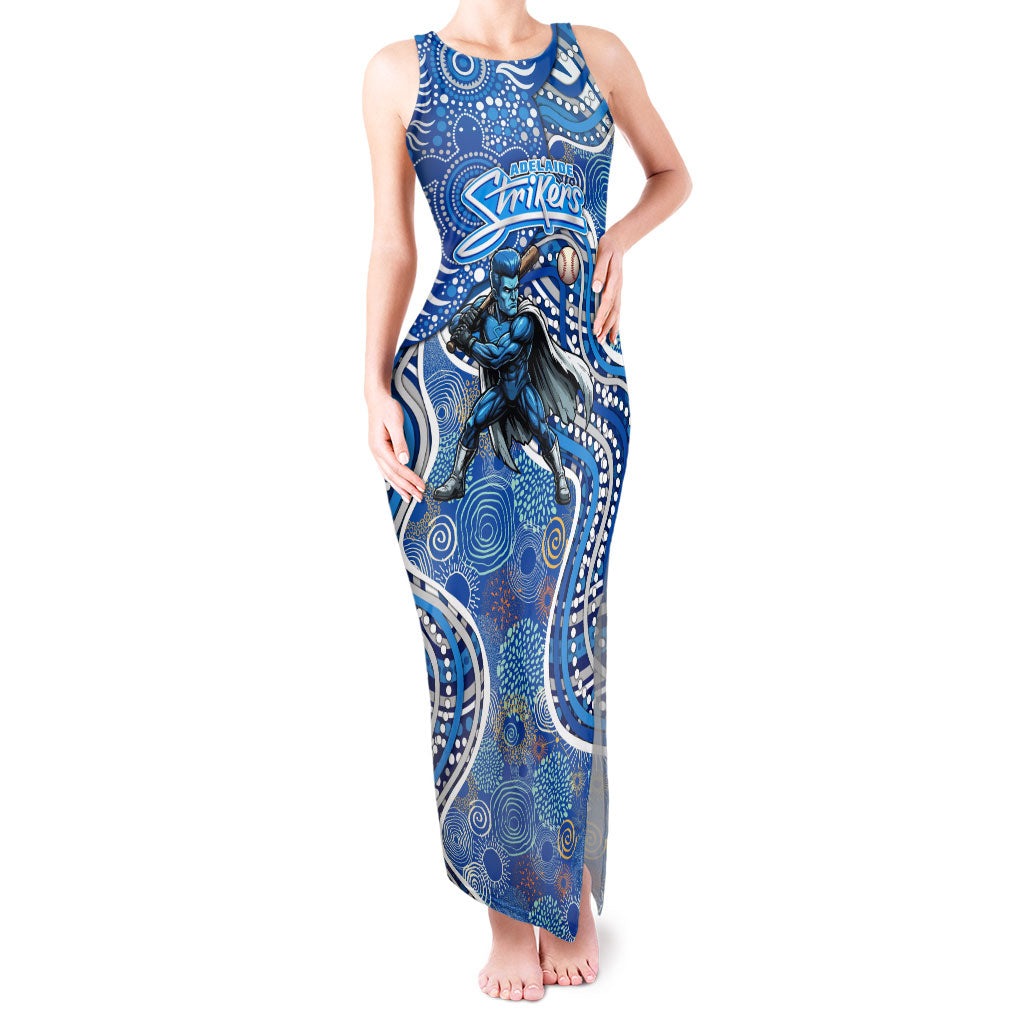 Adelaide Strikers Tank Maxi Dress Indigenous Dot Art Superhero Batter Tribal Pattern