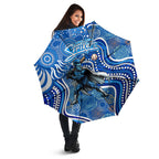 Adelaide Strikers Umbrella Indigenous Dot Art Superhero Batter Tribal Pattern