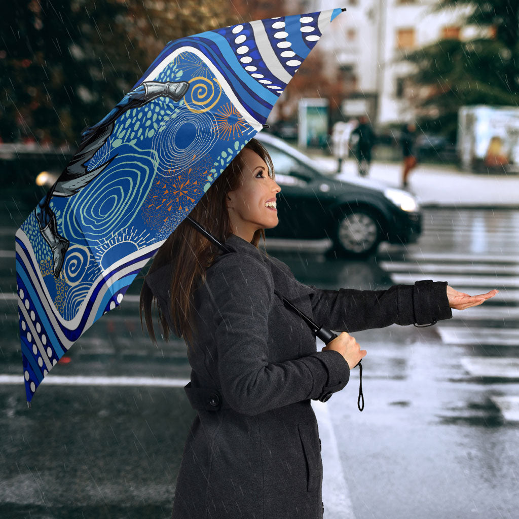 Adelaide Strikers Umbrella Indigenous Dot Art Superhero Batter Tribal Pattern