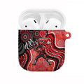 Melbourne Renegades AirPods Case Indigenous Dot Art Superhero Batter Tribal Pattern