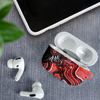 Melbourne Renegades AirPods Case Indigenous Dot Art Superhero Batter Tribal Pattern