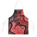 Melbourne Renegades Apron Indigenous Dot Art Superhero Batter Tribal Pattern
