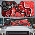 Melbourne Renegades Auto Sun Shade Indigenous Dot Art Superhero Batter Tribal Pattern