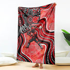 Melbourne Renegades Blanket Indigenous Dot Art Superhero Batter Tribal Pattern