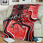 Melbourne Renegades Blanket Indigenous Dot Art Superhero Batter Tribal Pattern