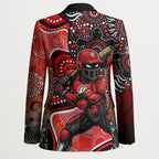 Melbourne Renegades Blazer Indigenous Dot Art Superhero Batter Tribal Pattern
