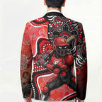 Melbourne Renegades Blazer Indigenous Dot Art Superhero Batter Tribal Pattern