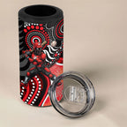 Melbourne Renegades 4 in 1 Can Cooler Tumbler Indigenous Dot Art Superhero Batter Tribal Pattern