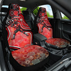 Melbourne Renegades Car Seat Cover Indigenous Dot Art Superhero Batter Tribal Pattern