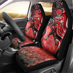Melbourne Renegades Car Seat Cover Indigenous Dot Art Superhero Batter Tribal Pattern