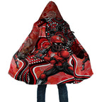 Melbourne Renegades Cloak Indigenous Dot Art Superhero Batter Tribal Pattern