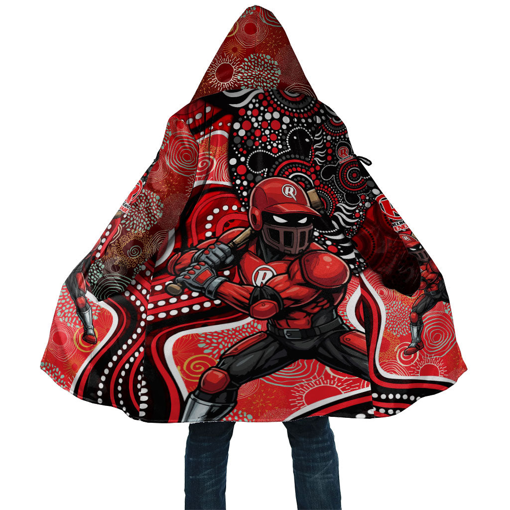 Melbourne Renegades Cloak Indigenous Dot Art Superhero Batter Tribal Pattern