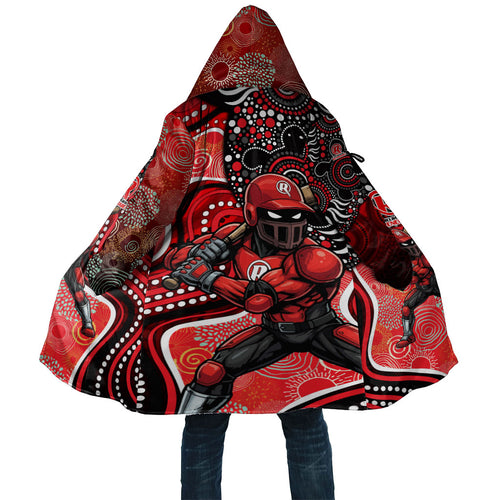 Melbourne Renegades Cloak Indigenous Dot Art Superhero Batter Tribal Pattern