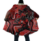 Melbourne Renegades Cloak Indigenous Dot Art Superhero Batter Tribal Pattern