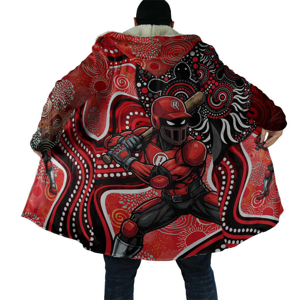 Melbourne Renegades Cloak Indigenous Dot Art Superhero Batter Tribal Pattern