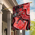 Melbourne Renegades Garden Flag Indigenous Dot Art Superhero Batter Tribal Pattern