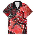 Melbourne Renegades Hawaiian Shirt Indigenous Dot Art Superhero Batter Tribal Pattern