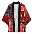 Melbourne Renegades Kimono Indigenous Dot Art Superhero Batter Tribal Pattern