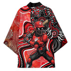 Melbourne Renegades Kimono Indigenous Dot Art Superhero Batter Tribal Pattern