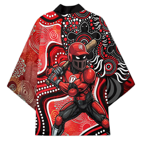 Melbourne Renegades Kimono Indigenous Dot Art Superhero Batter Tribal Pattern