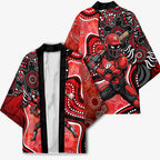 Melbourne Renegades Kimono Indigenous Dot Art Superhero Batter Tribal Pattern