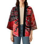 Melbourne Renegades Kimono Indigenous Dot Art Superhero Batter Tribal Pattern