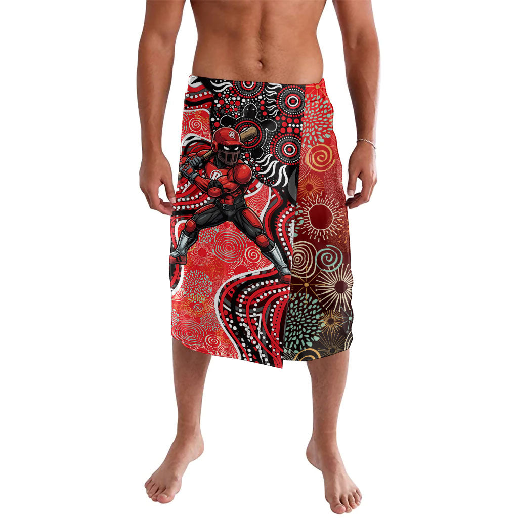 Melbourne Renegades Lavalava Indigenous Dot Art Superhero Batter Tribal Pattern