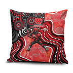Melbourne Renegades Pillow Cover Indigenous Dot Art Superhero Batter Tribal Pattern