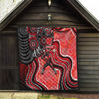 Melbourne Renegades Quilt Indigenous Dot Art Superhero Batter Tribal Pattern
