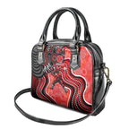 Melbourne Renegades Shoulder Handbag Indigenous Dot Art Superhero Batter Tribal Pattern