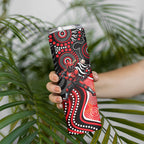 Melbourne Renegades Skinny Tumbler Indigenous Dot Art Superhero Batter Tribal Pattern