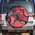 Melbourne Renegades Spare Tire Cover Indigenous Dot Art Superhero Batter Tribal Pattern