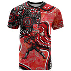 Melbourne Renegades T Shirt Indigenous Dot Art Superhero Batter Tribal Pattern