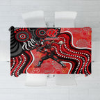 Melbourne Renegades Tablecloth Indigenous Dot Art Superhero Batter Tribal Pattern