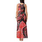 Melbourne Renegades Tank Maxi Dress Indigenous Dot Art Superhero Batter Tribal Pattern