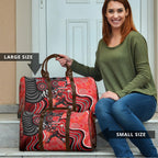 Melbourne Renegades Travel Bag Indigenous Dot Art Superhero Batter Tribal Pattern