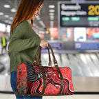 Melbourne Renegades Travel Bag Indigenous Dot Art Superhero Batter Tribal Pattern