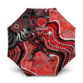 Melbourne Renegades Umbrella Indigenous Dot Art Superhero Batter Tribal Pattern