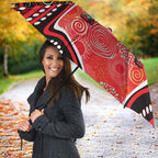 Melbourne Renegades Umbrella Indigenous Dot Art Superhero Batter Tribal Pattern