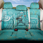 Brisbane Heat Back Car Seat Cover Indigenous Dot Art Superhero Batter Tribal Pattern