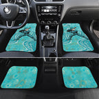 Brisbane Heat Car Mats Indigenous Dot Art Superhero Batter Tribal Pattern