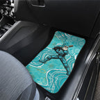 Brisbane Heat Car Mats Indigenous Dot Art Superhero Batter Tribal Pattern