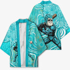 Brisbane Heat Kimono Indigenous Dot Art Superhero Batter Tribal Pattern