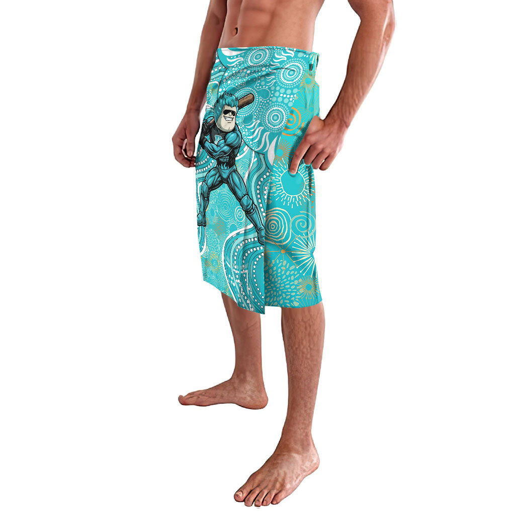 Brisbane Heat Lavalava Indigenous Dot Art Superhero Batter Tribal Pattern