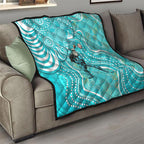 Brisbane Heat Quilt Indigenous Dot Art Superhero Batter Tribal Pattern