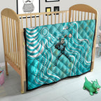 Brisbane Heat Quilt Indigenous Dot Art Superhero Batter Tribal Pattern