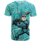 Brisbane Heat T Shirt Indigenous Dot Art Superhero Batter Tribal Pattern